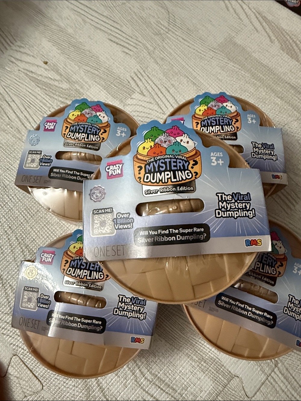 RMS Crazy  Fun Mystery Dumpling Silver Ribbon Edition Blind Pack  LOT 5